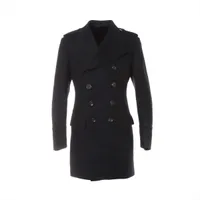 グッチ ウール コート 46 ブラック