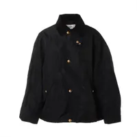 セリーヌ コットン×ナイロン ブルゾン 22SS 38 ブラック