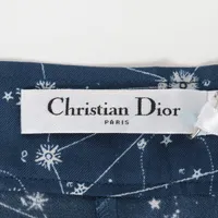クリスチャンディオール シルク パンツ 総柄 36 Dior - 未使用 22aw DIOR ディオール ショート ハーフパンツ 花
