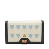 グッチ ラブライト レザー チェーンウォレット マルチカラー 696817 