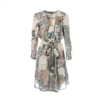 ◆フォクシー◆【美品】ワンピース(38)5号～7号/水色/フレア フォクシーブティック Dress Cerisier 43374 ワンピース 38 ブルー