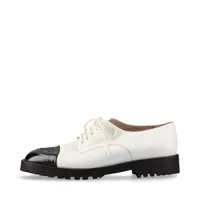 ウィングチップ ホワイト チャーチ チャーチ レザー シューズ 36 1/2 レディース ホワイト ウイングチップ