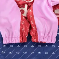 グッチ・アディダス フード付きナイロンジャケット グッチ×アディダス ポリエステル×ナイロン×アセテート ナイロン