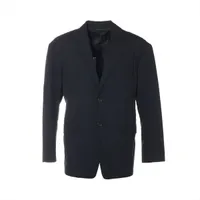 YOHJI YAMAMOTO キュプラテーラードジャケット yohji yamamoto - pour homme | 右脇FあきメッセージJ / テーラード