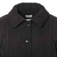 エルメス マルジェラ期 ポリエステル コート 42 レディース ブラック