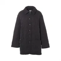 エルメス マルジェラ期 ポリエステル コート 42 レディース ブラック