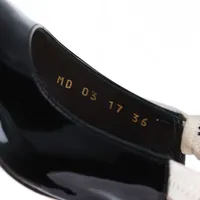 ディオール　パテントレザーパンプス　36C 23センチサイズ　ブラック　付属品◯ ディオール パテントレザーパンプス 36C 23センチサイズ