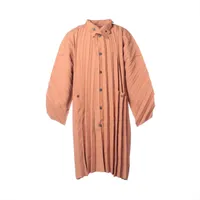 イッセイミヤケ ポリエステル 中綿コート 1 レディース ブラック