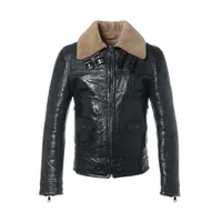 ドルチェ&ガッバーナ ファー×レザー トートバッグ ブラック A2021392