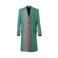 バーバリーロンドンイングランド ウール コート 48 メンズ ブラック