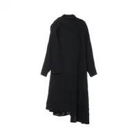 ヨウジヤマモト ウール ワンピース 1 レディース ブラック FG-D39-107