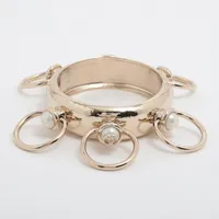 シャネル ココマーク 04A バングル プラスチック クリアピンク