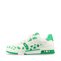 ヴィトン×草間彌生 LVトレイナーライン 22年 レザー スニーカー 7