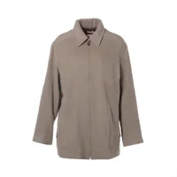 エルメス マルジェラ期 アルパカ ジャケット 38 レディース グレージュ