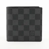 美品　ルイヴィトン　ポルトフォイユ　マルコ　ダミエ　グラフィット　折財布 ルイ・ヴィトン ポルトフォイユ マルコ ダミエ グラフィットの買取実績