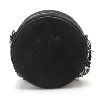 CHANEL★シャネル マトラッセショルダーバッグ スエードAランク シャネル マトラッセ スエード チェーンショルダーバッグ
