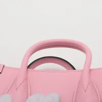 グッチ レザー 2WAYハンドバッグ ピンク 671623 ばなにゃコラボ