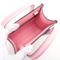 グッチ レザー 2WAYハンドバッグ ピンク 671623 ばなにゃコラボ