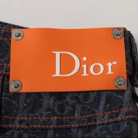 クリスチャンディオール トロッター コットン スカート F36 レディース