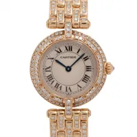 カルティエ パンテール リュバン W61004T9 SS QZ ミラー文字盤