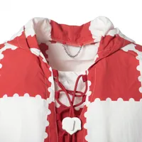 ヴィトン×NIGO 22SS ナイロン ナイロンジャケット 48 メンズ レッド