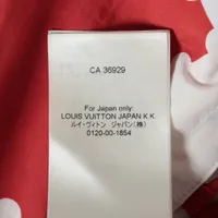 ヴィトン×NIGO 22SS ナイロン ナイロンジャケット 48 メンズ レッド