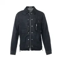 ディオール 21AW コットン デニムジャケット 44 メンズ ネイビー MKII