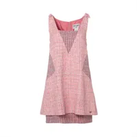 美品　フォクシーニューヨーク　モダンエンパイアドレス　38 ピンク系 美品 フォクシーニューヨーク モダンエンパイアドレス 38 ピンク系