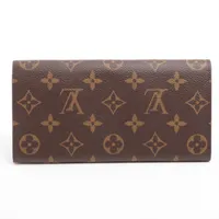 【訳あり】ヴィトン モノグラム ポルトフォイユ エミリー フューシャ LOUIS VUITTON ルイ・ヴィトン 長財布 ポルトフォイユ・エミリー