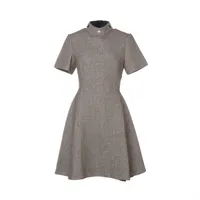 レオナール　ワンピース34 レオナール ポリエステル×アセテート ワンピース 34 レディース