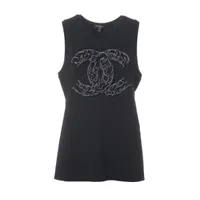 T&T★CHANEL シャネル タンクトップ　キャミソール シャネル(CHANEL)シャネル No.5 ロゴ タンクトップ 衣料品