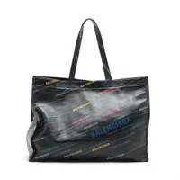 バレンシアガ マーケット ショッパー レザー トートバッグ
