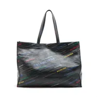 バレンシアガ マーケット ショッパー レザー トートバッグ