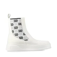 グッチ GGスプリーム 23SS レザー×ファブリック サイドゴア