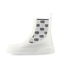 【確実正規品】新品　GUCCI アンクルブーツ　GGスプリーム　23 22 24 GUCCI グッチ GGスプリーム ウィメンズアンクルブーツ