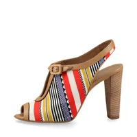 エルメス フロール60 ムートン ミュール 37 レディース ブラウン コン