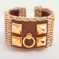 エルメス ツールボックス バングル T4 GP シルバー A3451799