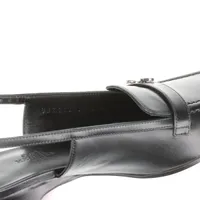 エルメス アンフィニ レザー 36 ブラック レディース パンプス