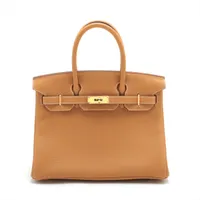 エルメス バーキン30 トゴ ナチュラルサブレ ゴールド金具 B