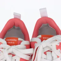 24SS◆HERMES◆Impulse スニーカー レザー ロゴ Chaine d'Ancre エルメス 24SS メッシュ×レザー スニーカー 36 レディース