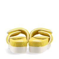 グッチ×アディダス GGスプリーム レザー×ファブリック サンダル 37