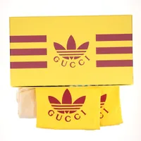 グッチ×アディダス GGスプリーム レザー×ファブリック サンダル 37