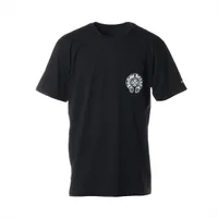 クロムハーツ ホースシュー 半袖 Tシャツ ブラック Lサイズ クロムハーツ ホースシュー Tシャツ コットン サイズL ブラック