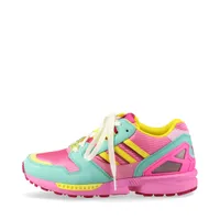 グッチ×アディダス ZX8000 スエード×ファブリック スニーカー
