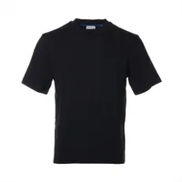 バーバリー 24年 コットン Tシャツ XS メンズ ブラック 8084969  