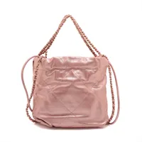 【ビビットピンク】CHANEL２２ ミニ ハンドバッグ ビビットピンク】CHANEL22 ミニ ハンドバッグ