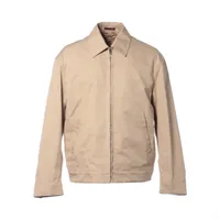 グッチ ウェブ 24SS コットン ジャケット 48 メンズ ベージュ 784180