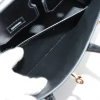 エルメス バーキン25 セリエ ボックスカーフ ブラック ゴールド