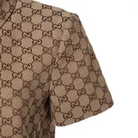 ◆GUCCI 24SS◆オリジナル GGキャンバス ジャンプスーツ/Beige◆ ◇GUCCI 24SS◇オリジナル GGキャンバス ジャンプスーツ/Beige
