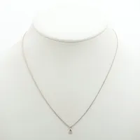 ティファニー バイザヤード ペアシェイプ ネックレス 925 1.5g